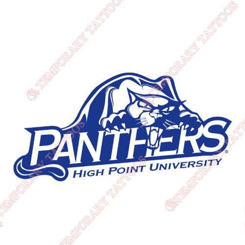 High Point Panthers Customize Temporary Tattoos Stickers NO.4545